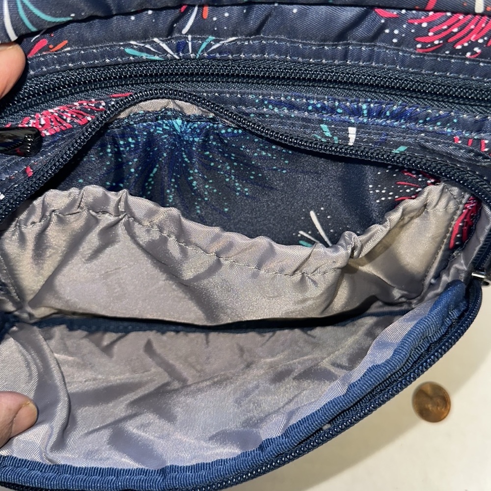 Lug Firework Print Bag View 6